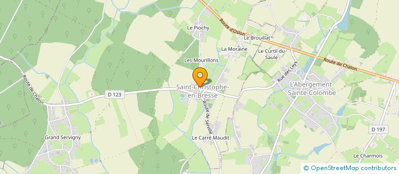 localisation de l'entreprise COMITE DES FETES DE SAINT-GERMAIN-DU-PLAIN  SAINT-GERMAIN-DU-PLAIN