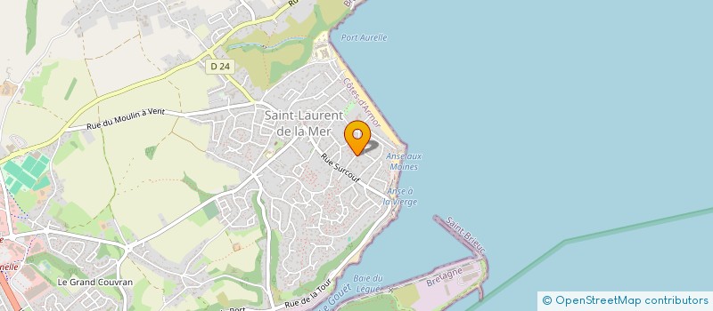 localisation de l'entreprise COMITE DES FETES DE SAINT-LAURENT DE LA MER  PLERIN