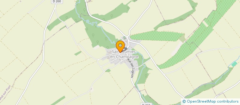 localisation de l'entreprise COMITE DES FETES DE SAINT-LUMIER-EN-CHAMPAGNE  SAINT-LUMIER-EN-CHAMPAGNE