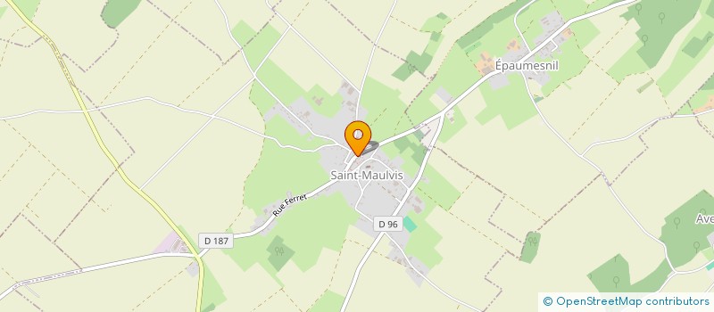 localisation de l'entreprise COMITE DES FETES DE SAINT MAULVIS  SAINT-MAULVIS