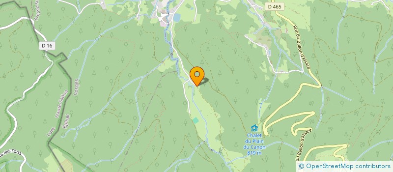 localisation de l'entreprise COMITE DES FETES DE SAINT-MAURICE-SUR-MOSELLE  SAINT-MAURICE-SUR-MOSELLE