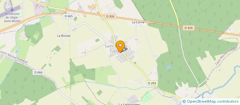 localisation de l'entreprise COMITE DES FETES DE SAINT-MICHEL-THUBEUF à SAINT-MICHEL-TUBŒUF