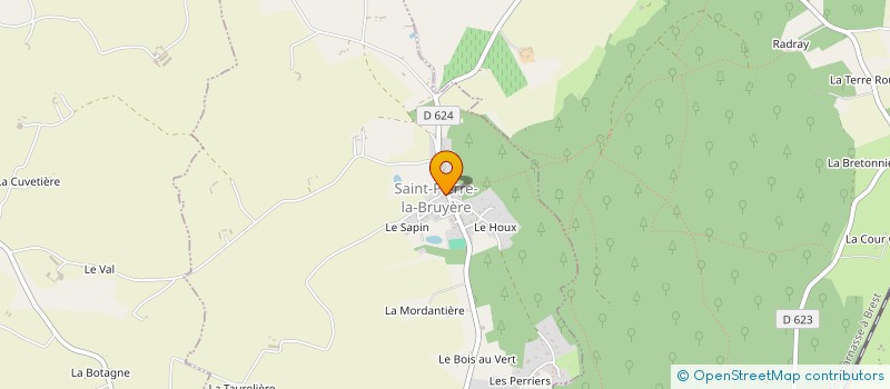 localisation de l'entreprise COMITE DES FETES DE SAINT PIERRE LA BRUYERE à SAINT-PIERRE-LA-BRUYERE