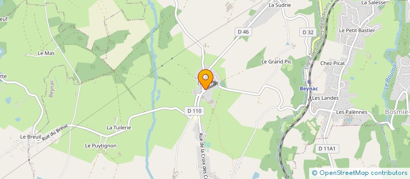 localisation de l'entreprise COMITE DES FETES DE SAINT PRIEST SOUS AIXE à SAINT-PRIEST-SOUS-AIXE