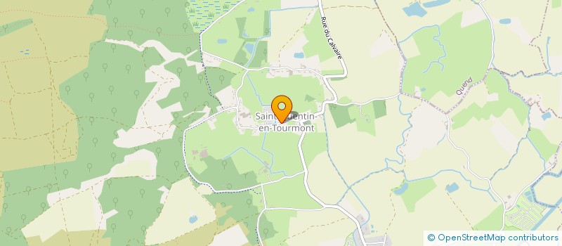 localisation de l'entreprise COMITE DES FETES DE SAINT-QUENTIN-EN-TOURMONT  SAINT-QUENTIN-EN-TOURMONT