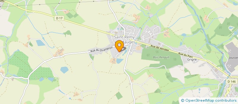 localisation de l'entreprise COMITE DES FETES DE SAINT REMY EN MAUGES à MONTREVAULT-SUR-EVRE