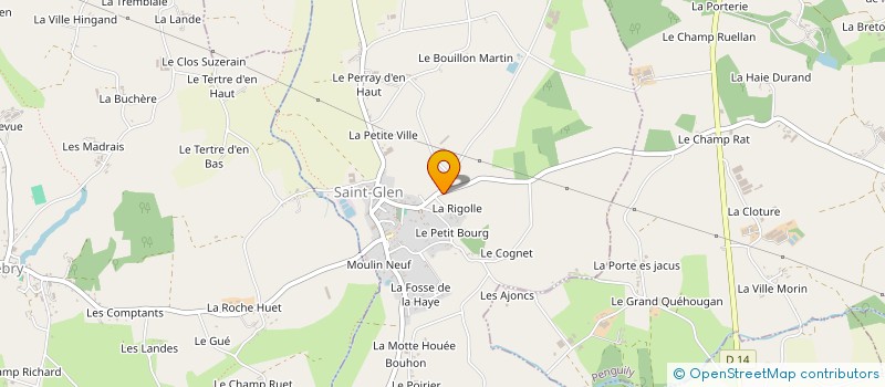 localisation de l'entreprise COMITE DES FETES DE SAINT-TRIMOEL  SAINT-TRIMOEL