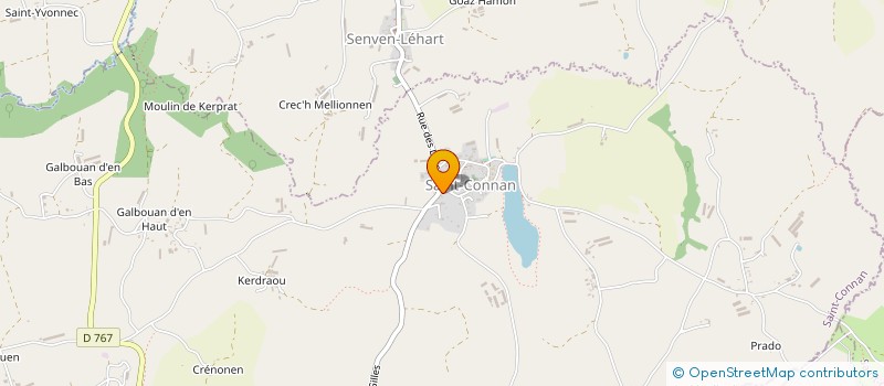 localisation de l'entreprise COMITE DES FETES DE SAINTE-TREPHINE  SAINTE-TREPHINE