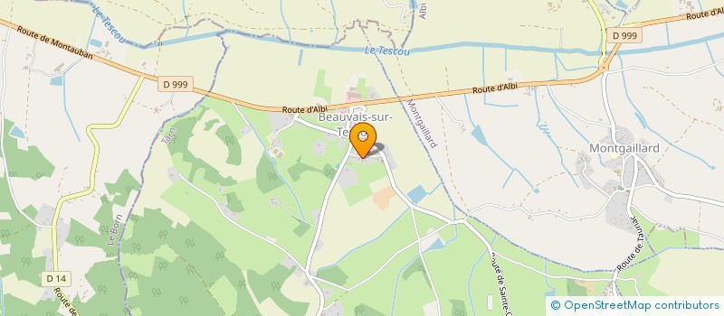 localisation de l'entreprise COMITE DES FETES DE SALVAGNAC  SALVAGNAC