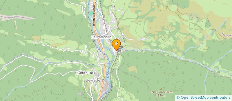 localisation de l'entreprise COMITE DES FETES DE SARRANCOLIN  SARRANCOLIN