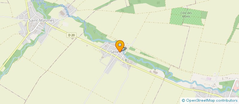 localisation de l'entreprise COMITE DES FETES DE SELLES  SELLES