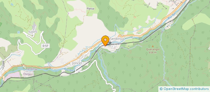 localisation de l'entreprise COMITE DES FETES DE SERDINYA  OLETTE