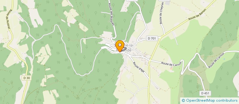 localisation de l'entreprise COMITE DES FETES DE SIMIANE LA ROTONDE  SIMIANE-LA-ROTONDE