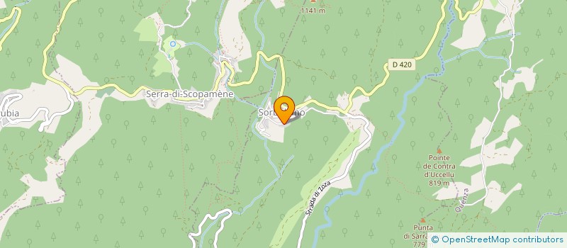 localisation de l'entreprise COMITE DES FETES DE SORBOLLANO  SORBOLLANO