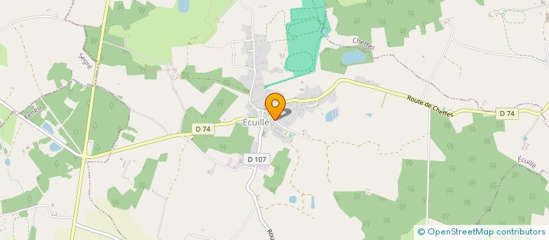 localisation de l'entreprise COMITE DES FETES DE SOULAIRE  SOULAIRE-ET-BOURG