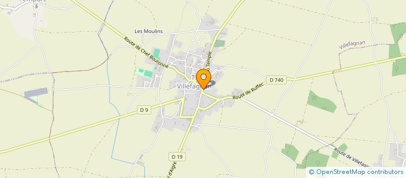 localisation de l'entreprise COMITE DES FETES DE SOUVIGNE à SOUVIGNE