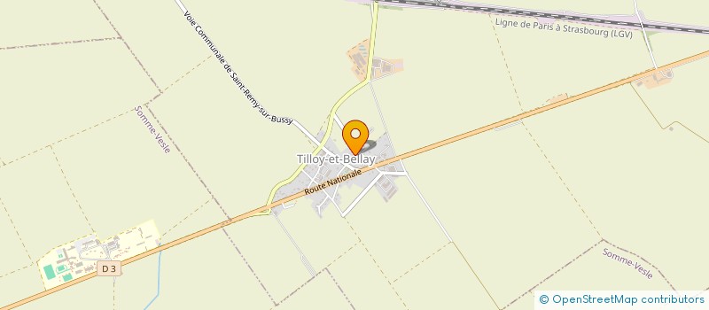 localisation de l'entreprise COMITE DES FETES DE ST ETIENNE AU TEMPLE  SAINT-ETIENNE-AU-TEMPLE