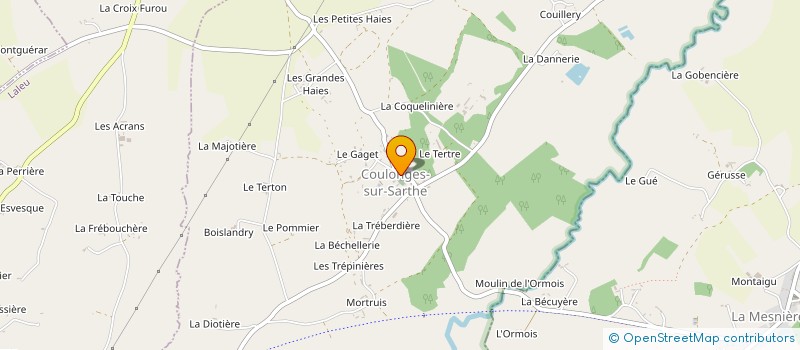 localisation de l'entreprise COMITE DES FETES DE ST LEGER SUR SARTHE à SAINT-LEGER-SUR-SARTHE