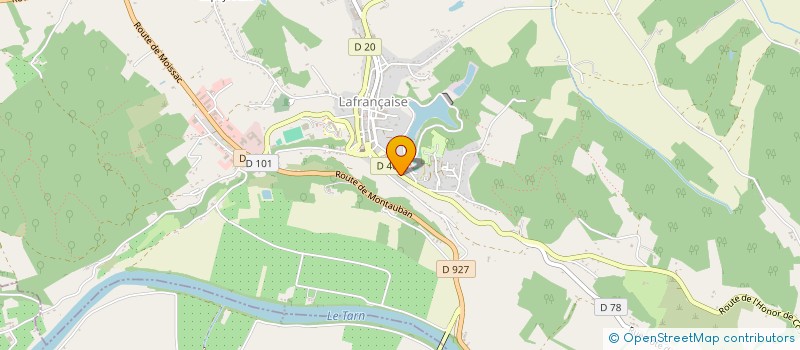 localisation de l'entreprise COMITE DES FETES DE ST MAURICE à LAFRANCAISE