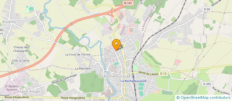 localisation de l'entreprise COMITE DES FETES DE TAPONNAT  TAPONNAT-FLEURIGNAC