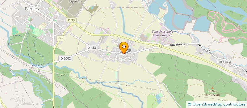 localisation de l'entreprise COMITE DES FETES DE TARSACQ  TARSACQ