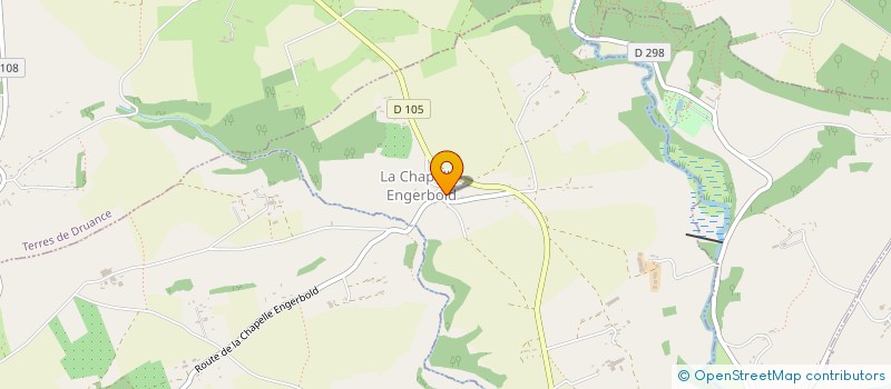 localisation de l'entreprise COMITE DES FETES DE TERRES DE DRUANCE  TERRES DE DRUANCE