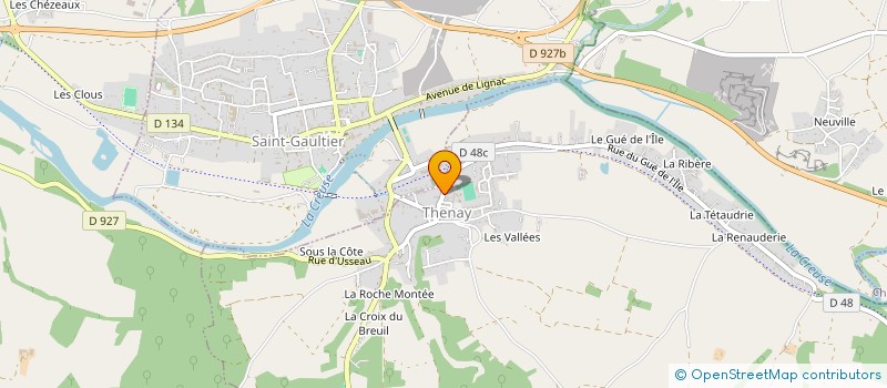 localisation de l'entreprise COMITE DES FETES DE THENAY à THENAY