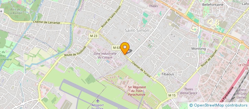 localisation de l'entreprise COMITE DES FETES DE TOULOUSE SAINT-SIMON à TOULOUSE