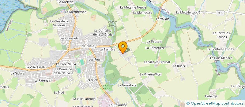 localisation de l'entreprise COMITE DES FETES DE TREGON  BEAUSSAIS-SUR-MER