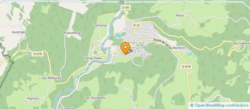 localisation de l'entreprise COMITE DES FETES DE TREMOUILLE à TREMOUILLE