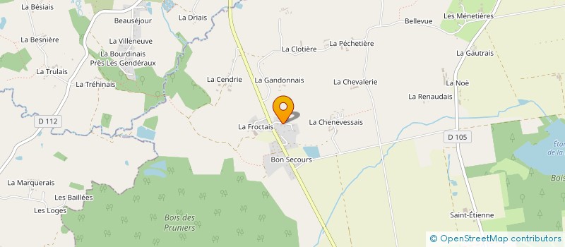 localisation de l'entreprise COMITE DES FETES DE VAL D'IZE  VAL D'IZE