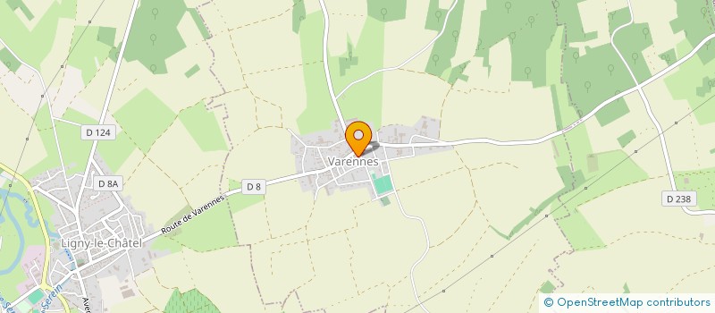 localisation de l'entreprise COMITE DES FETES DE VARENNES  VARENNES