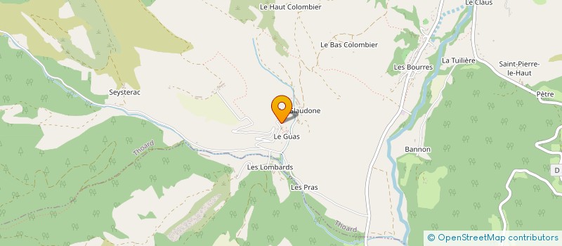 localisation de l'entreprise COMITE DES FETES DE VAUNAVES  THOARD