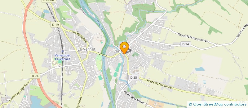 localisation de l'entreprise COMITE DES FETES DE VENERQUE à VENERQUE