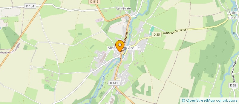 localisation de l'entreprise COMITE DES FETES DE VERNEUSSES  VERNEUSSES