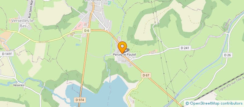 localisation de l'entreprise COMITE DES FETES DE VERSEILLES-LE-BAS à VERSEILLES-LE-BAS