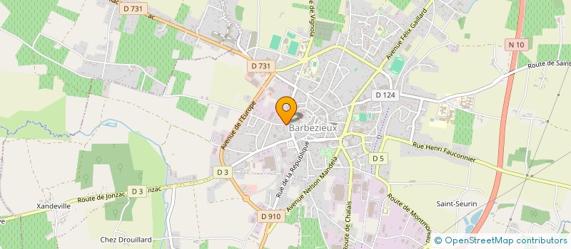 localisation de l'entreprise COMITE DES FETES DE VIGNOLLES  VIGNOLLES