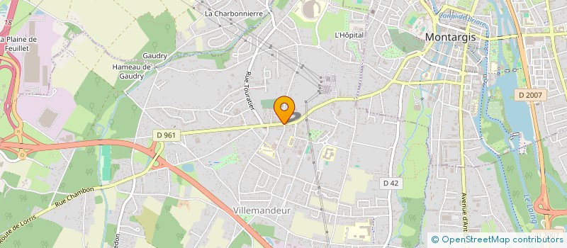 localisation de l'entreprise COMITE DES FETES DE VILLEMANDEUR à VILLEMANDEUR