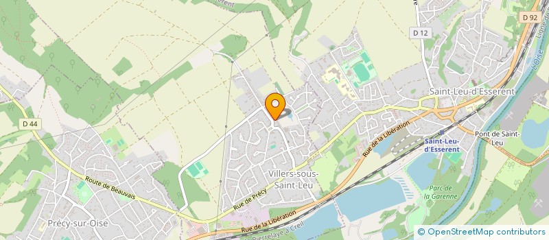 localisation de l'entreprise COMITE DES FETES DE VILLERS SOUS ST LEU  VILLERS-SOUS-SAINT-LEU