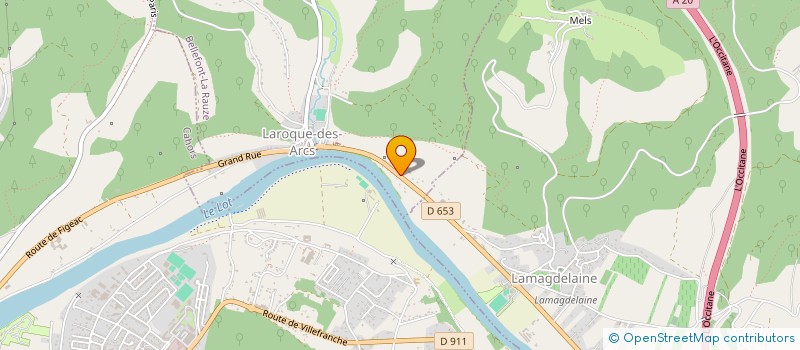 localisation de l'entreprise COMITE DES FETES DE VILLESEQUE  VILLESEQUE