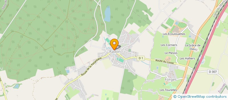 localisation de l'entreprise COMITE DES FETES DE VINGT HANAPS  ECOUVES