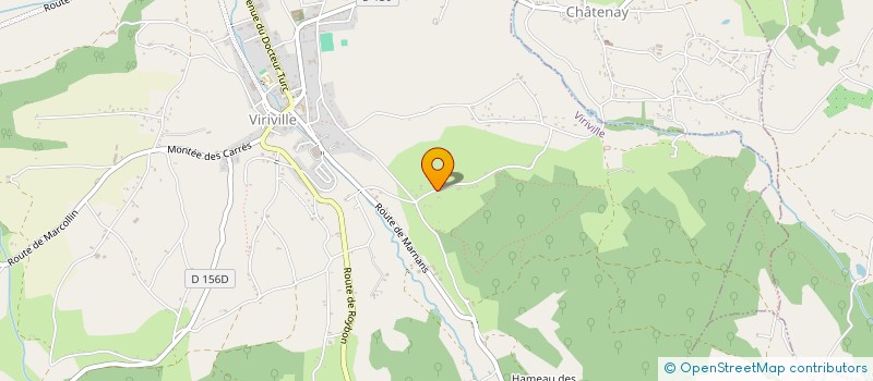 localisation de l'entreprise COMITE DES FETES DE VIRIVILLE A DIRECTION COLLEGIALE  VIRIVILLE