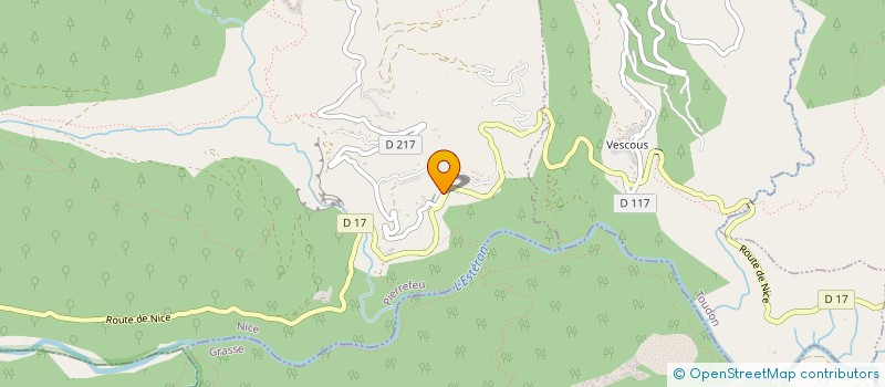 localisation de l'entreprise COMITE DES FETES DES ARTS ET DES SPORTS DE PIERREFEU  PIERREFEU