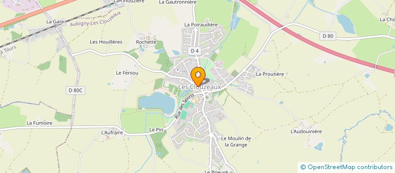 localisation de l'entreprise COMITE DES FETES DES CLOUZEAUX  AUBIGNY-LES CLOUZEAUX