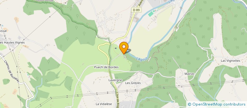localisation de l'entreprise COMITE DES FETES DES FOURNIALS à MONTFA