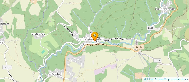 localisation de l'entreprise COMITE DES FETES DES MARTYS à LES MARTYS