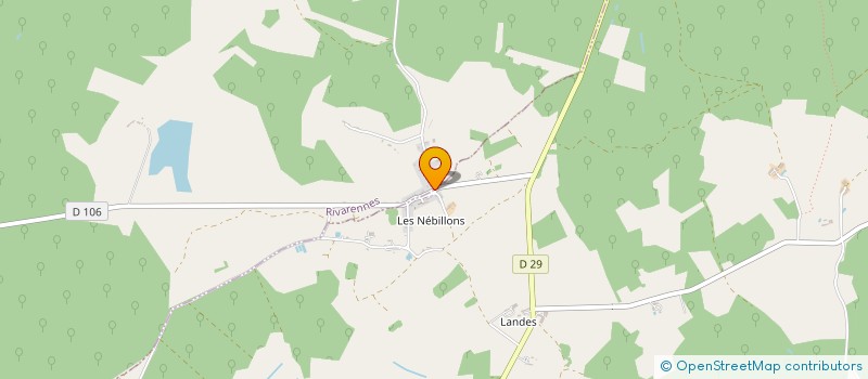 localisation de l'entreprise COMITE DES FETES DES NEBILONS à RIVARENNES