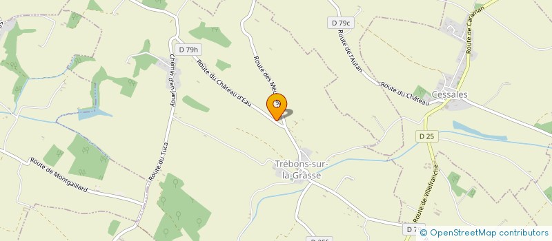 localisation de l'entreprise COMITE DES FETES DES QUARTIERS DE LA PRADELLE  VILLEFRANCHE-DE-LAURAGAIS