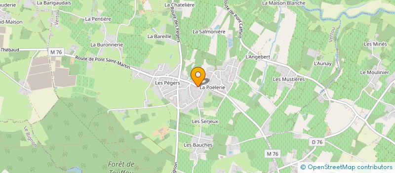 localisation de l'entreprise COMITE DES FETES DES REIGNIERS  VERTOU