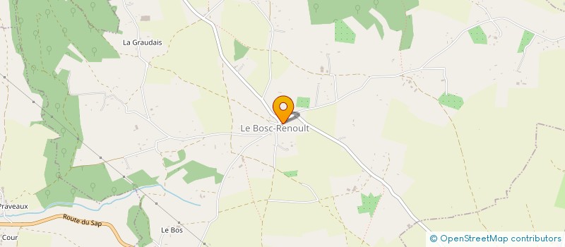localisation de l'entreprise COMITE DES FETES DU BOSC RENOULT à LE BOSC-RENOULT